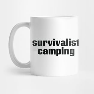 Survivalist Camping Mug